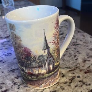 Thomas kinkade  Church Ceramic Mug